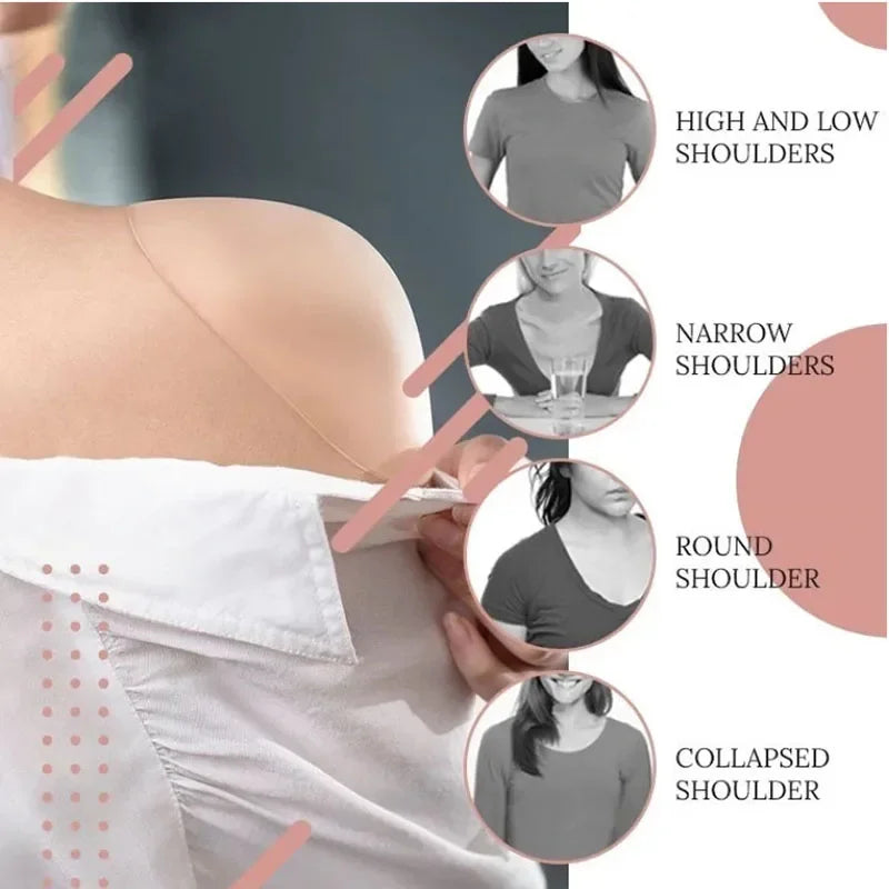 Invisible Silicone Shoulder Boost Pads