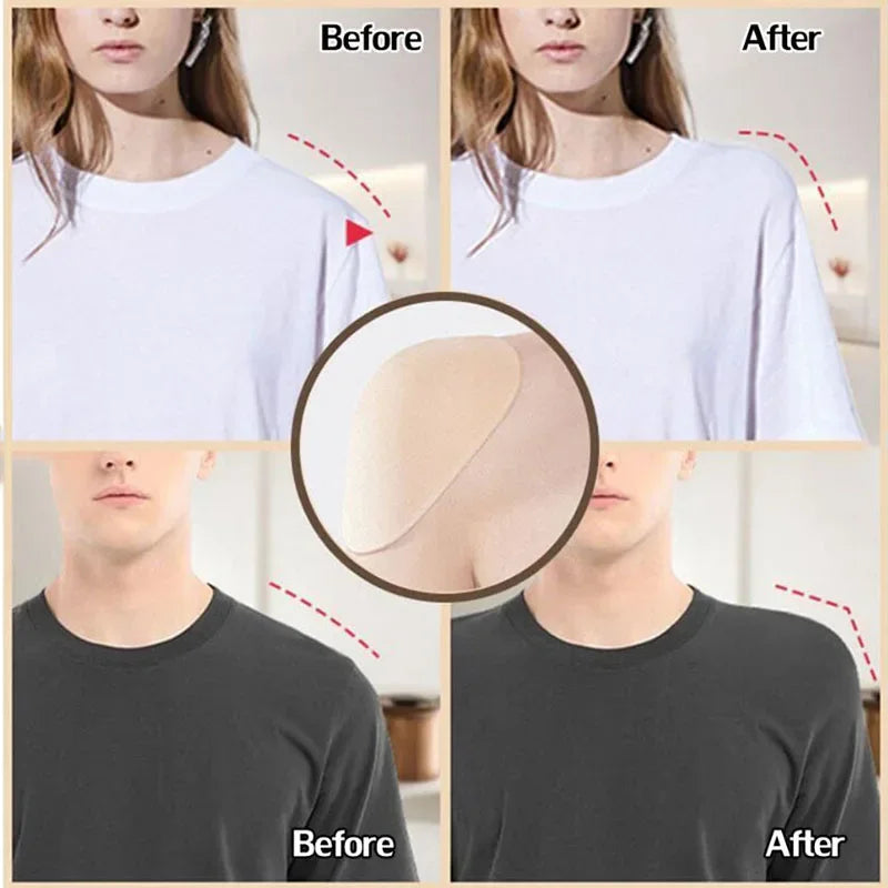 Invisible Silicone Shoulder Boost Pads