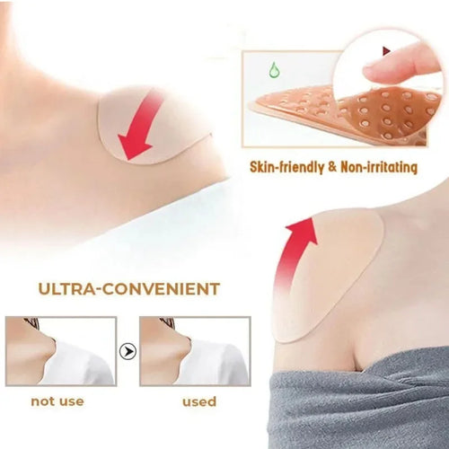Invisible Silicone Shoulder Boost Pads